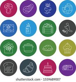16 icon set of Universal  for your website and project
 