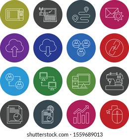 16 icon set of Universal  for your website and project
 