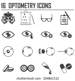 16 Optometry Icons