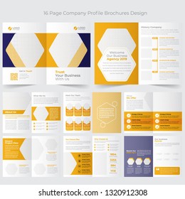 16 Page Company Profile Design