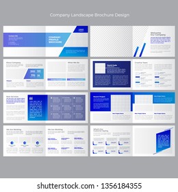 16 page Landscape Brochure