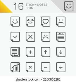 16 set of sticky notes for your business