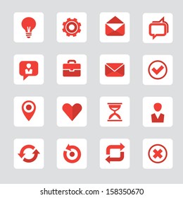 16 UI / Internet Icon Set