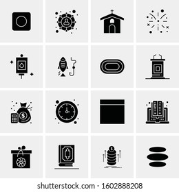 16 Universal Business Icons Vector. Creative Icon Illustration to use in web and Mobile Related project.