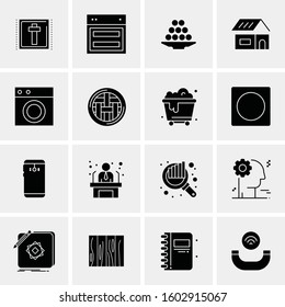16 Universal Business Icons Vector. Creative Icon Illustration to use in web and Mobile Related project.