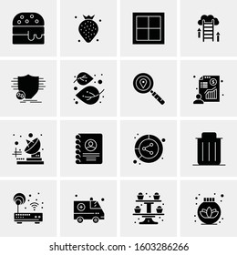 16 Universal Business Icons Vector. Creative Icon Illustration to use in web and Mobile Related project.