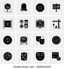16 Universal Business Icons Vector. Creative Icon Illustration to use in web and Mobile Related project.