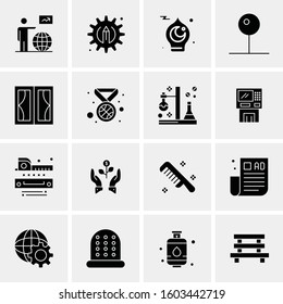 16 Universal Business Icons Vector. Creative Icon Illustration to use in web and Mobile Related project.