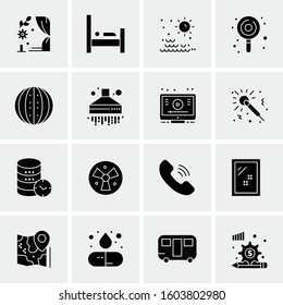 16 Universal Business Icons Vector. Creative Icon Illustration to use in web and Mobile Related project.