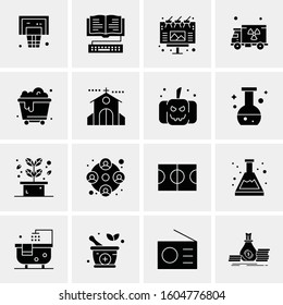 16 Universal Business Icons Vector. Creative Icon Illustration to use in web and Mobile Related project.