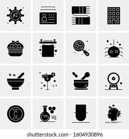16 Universal Business Icons Vector. Creative Icon Illustration to use in web and Mobile Related project.