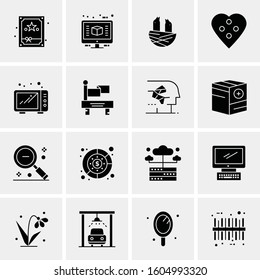 16 Universal Business Icons Vector. Creative Icon Illustration to use in web and Mobile Related project.