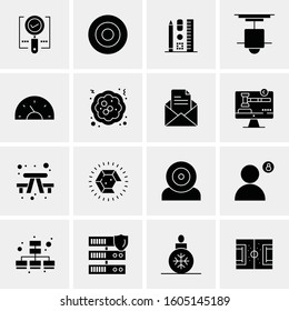 16 Universal Business Icons Vector. Creative Icon Illustration to use in web and Mobile Related project.