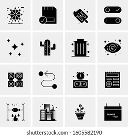 16 Universal Business Icons Vector. Creative Icon Illustration to use in web and Mobile Related project.