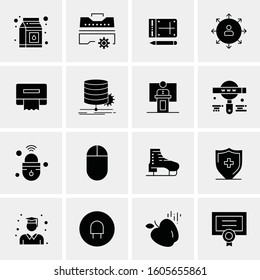 16 Universal Business Icons Vector. Creative Icon Illustration to use in web and Mobile Related project.