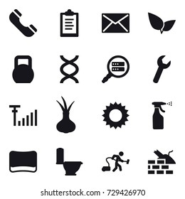 16 vector icon set