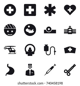 16 vector icon set :