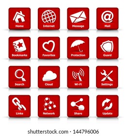 16 iconos web.