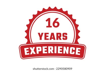 16 Years Experience Rubber Stamp