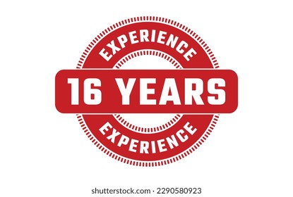 16 Years Experience Rubber Stamp