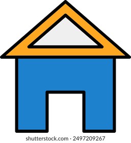 161 - Home Flat Vector Icon Design