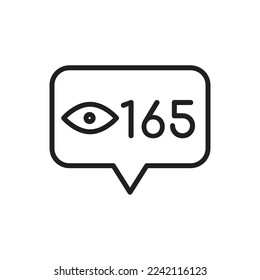 165 Watch Outline Icon Vector 