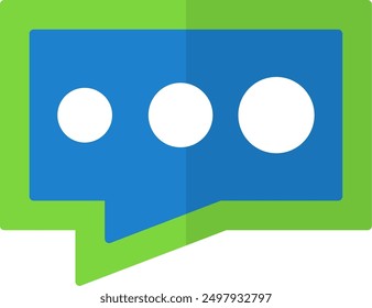 167 - Message Flat Vector Icon Design