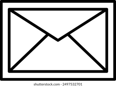 169 - Email Flat Vector Icon Design