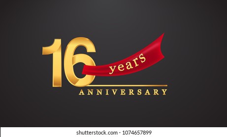 16th Anniversary Images Stock Photos Vectors Shutterstock