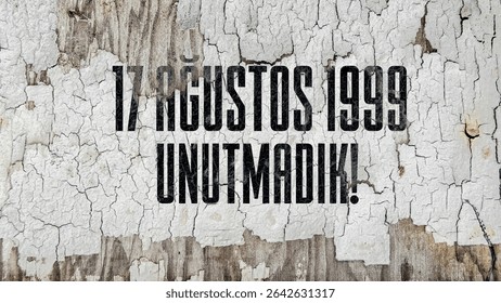 17 ağustos 1999 depremi. Unutmadık. Deprem haftası. Marmara depremi. Gölcük depremi. August 17, 1999, we haven't forgotten!