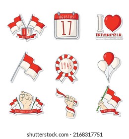 17 Agustus, Indonesia Independence Day Illustration