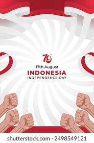  17 August Indonesian independence day background