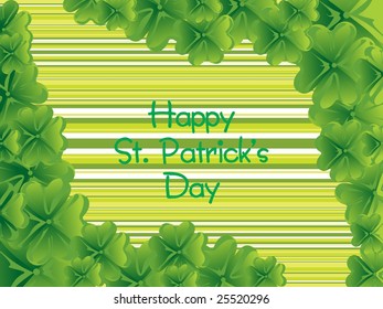 17 march st. patrick's day celebration illustration