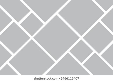 17 photo collage template. vector illustration, new collections