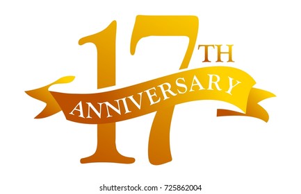 17 Ribbon Anniversary 