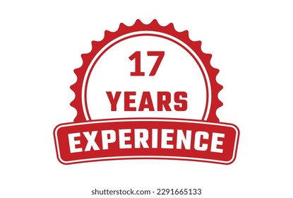 17 Years Experience Rubber Stamp