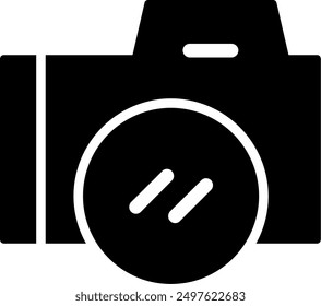 176 - Camera Flat Vector Icon Design