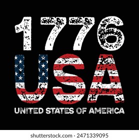 1776 4th Of July Design