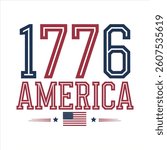 1776 independence day t-shirt design
