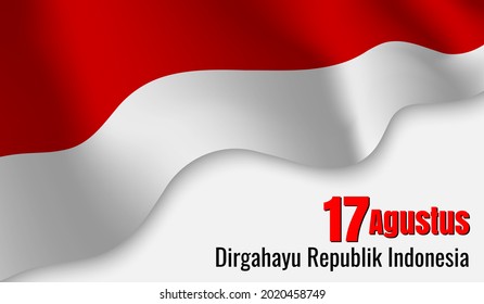 17th August Independence Day Republic Indonesia Stock Vector (royalty 