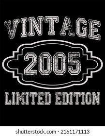 17th Birthday Vintage Legends Born In 2005 17 Years Old svg