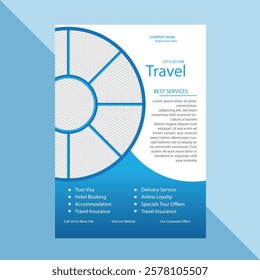 18 btravel explore the world poster or banner template