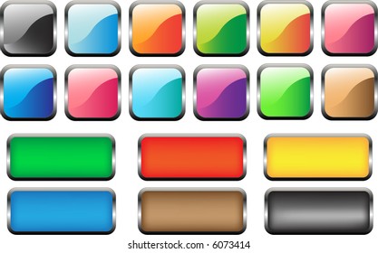 18 buttons in web2.0 style!