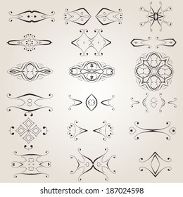 18 decoration elements