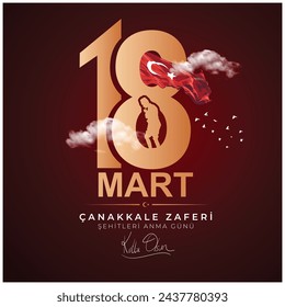 18 March Happy Canakkale Victory Day - Martyrs Memorial Day