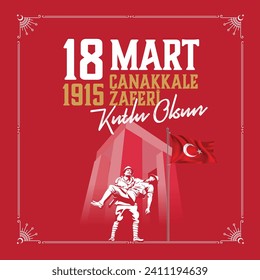 18 Mart 1915 Çanakkale zaferi kutlu olsun
Translate: 
Happy 18 March 1915 Çanakkale victory