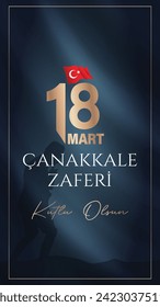 
18 mart Çanakkale Zaferi kutlu olsun. (Çanakkale, Türkiye) Übersetzung: 18. März Çanakkale Victory (Canakkale, Türkei) 