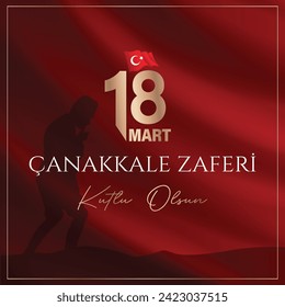 
18 mart Çanakkale Zaferi kutlu olsun. (Çanakkale, Türkiye) Übersetzung: 18. März Çanakkale Victory (Canakkale, Türkei) 