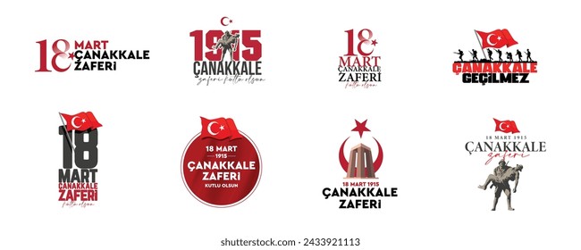 18 mart çanakkale zaferi kutlu olsun.
Translation: Happy 18 March Çanakkale Victory. Canakkale is impassable