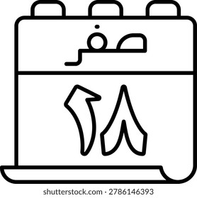18 Safar Illustration vector Icon Design
